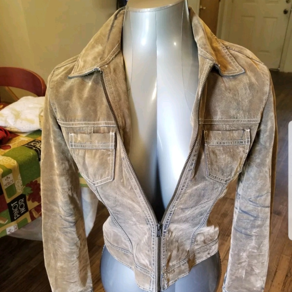 SO FLOCKED DENIM JACKET